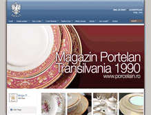 Tablet Screenshot of porcelain.ro